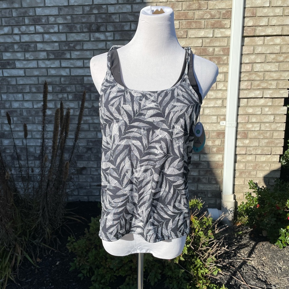 prAna AINSLEY TANKINI Womens Bathing Suit Top Small NEW